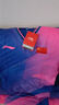 李寧（LI-NING）乒乓球服裝男款女款國家隊同款短袖運動比賽服037-4 夢幻藍(lán)XL 曬單實拍圖