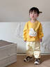 優(yōu)奇兒童套裝秋裝2025新款寶寶分體上衣褲子?jì)胗變盒l(wèi)衣兩件套外穿衣服 可愛小鴨 90 曬單實(shí)拍圖