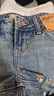 HOLLISTER小海鷗圖案25秋季新款低腰碎花牛仔短褲女裝349-5294 中藍色 24 160/60A 00標準版 曬單實(shí)拍圖