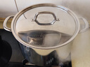 宜家（IKEA）IKEA365+帶蓋鍋煮鍋3公升5公升電磁爐烤箱可用不銹鋼湯鍋 帶蓋鍋不銹鋼（6-8人食） 28cm 10L 曬單實(shí)拍圖
