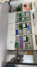 章魚哥 化妝品展示柜簡約現(xiàn)代展柜貨柜陳列柜美容院柜子產(chǎn)品貨架展示架 白色配白門 2米高*100寬*24深 曬單實(shí)拍圖