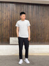 BOSS男士25年夏季新款金色徽標(biāo)裝飾運(yùn)動(dòng)鞋 100-白色 41 曬單實(shí)拍圖
