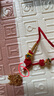 中國(guó)黃金（CHINA GOLD）黃金平安鎖項(xiàng)鏈足金吊墜女士金鎖長(zhǎng)命鎖情人節(jié)禮物送女友嬰兒寶寶 款3】平安鎖吊墜 約0.8g【紅繩】 曬單實(shí)拍圖