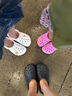 卡駱馳crocs七夕禮物洞洞鞋貝雅男鞋女鞋輕便耐磨一腳蹬拖鞋休閑鞋|10126 軍綠色-309 44 (280mm) 曬單實(shí)拍圖