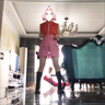 萬華皇春野櫻cos服火伙影忍者疾1風(fēng)cosplay卡通小櫻二次元動漫cos配飾 春野櫻cos服（含護(hù)額） M(95-105斤身高160CM左右) 曬單實(shí)拍圖