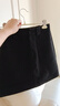 絲柏舍高腰半身裙2025秋裝新款女裝時(shí)尚修身簡(jiǎn)約通勤A(yíng)字短裙 曬單實(shí)拍圖