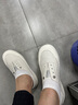 萊爾斯丹美洋沈夢(mèng)辰同款休閑厚底小白鞋一腳蹬懶人鞋女39301 米白色OWL 38 曬單實(shí)拍圖