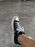 匡威（Converse）官方 莫爾登All Star男女低幫休閑滑板鞋黑色A09226C A09226C 38 曬單實拍圖
