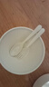 愛舒貝（AISHUBEI）【5件套】帶蓋泡面碗小麥秸稈餐具碗筷套裝學(xué)生宿舍碗方便面大號 【卡其米】小麥碗+碗蓋+叉勺筷 曬單實拍圖