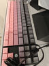 惠普（HP）GK200機(jī)械鍵盤(pán)有線辦公游戲鍵盤(pán) 20種背光燈效 87鍵電競(jìng)鍵盤(pán)鼠標(biāo)套裝電腦外設(shè)鍵鼠 側(cè)刻黑莓粉【茶軸】白光 曬單實(shí)拍圖