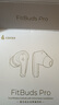漫步者（EDIFIER）【王一博代言】FitBuds Pro真無線主動降噪藍牙耳機太空艙入耳式低延遲輕奢學生音樂游戲運動禮物 【皮革紋理設計】秘境藍 曬單實拍圖