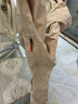 添柏嵐（Timberland）官方男裝機(jī)能風(fēng)沖鋒衣戶(hù)外防風(fēng)夾克寬松|A41SF A41SFEFL/淺棕色 L 曬單實(shí)拍圖