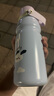 卡羅特保溫杯女生高顏值大容量水杯2025新款保冷杯隨行杯便攜藍(lán)色600ml 曬單實(shí)拍圖