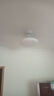 歐普（OPPLE）風(fēng)扇燈吊扇燈24瓦LED照明低噪音餐廳臥室吊燈燈具包安裝 冰風(fēng)白 曬單實(shí)拍圖