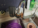 美的（Midea）凈水器水龍頭過濾器家用自來水濾水器直飲前置過濾器廚房衛(wèi)生間通用除水垢除余氯雙出水可清洗濾芯 一機(jī)三芯【兩年免換濾芯】 曬單實(shí)拍圖
