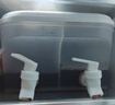 鴻迪冷水壺冰箱涼水壺帶水龍頭家用大容量飲料桶涼白開冰水果汁冷水桶 【分格雙龍頭+耐高溫pp】 5000ml 曬單實(shí)拍圖