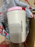 星巴克（Starbucks）經(jīng)典粉色款不銹鋼桌面杯370ml水杯咖啡杯背影七夕禮物 曬單實(shí)拍圖