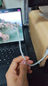 小米 原裝Type-C數(shù)據(jù)線150cm 5A充電線白色 適配USB-C接口手機筆記本/平板電腦游戲機xiaomi紅米redmi 曬單實拍圖