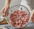 美的（Midea）絞肉機(jī)家用絞餡機(jī) 碎肉機(jī) 電動(dòng)多功能料理攪拌機(jī)餃子肉餡輔食機(jī) 蒜蓉機(jī) 攪肉機(jī)JC001約2L 曬單實(shí)拍圖