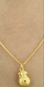 周六福（ZLF）  黃金項(xiàng)鏈男女款足金999金項(xiàng)鏈肖邦鏈 計(jì)價(jià) 40+5cm尾鏈 - 4.06g 單件 曬單實(shí)拍圖