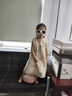 ASK JUNIOR女童連衣裙夏裝新品時尚小飛袖兒童透氣漢服小童旗袍裙子公主裙 曬單實拍圖