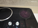 美的（Midea）一凹一平嵌入式雙灶電磁爐5000W瓦凹面家用鑲嵌內嵌式雙頭灶大功率火力雙平面電磁灶電陶爐多功能 【5000瓦上門安裝】左凹右平DZ50D03Q 曬單實拍圖