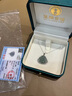 翠雅金樓S925銀鑲藍水A貨冰種翡翠佛公吊墜女玉佛彌勒笑佛項鏈禮物送媽媽 翡翠笑佛吊墜約30*24mm 附證書(shū) 曬單實(shí)拍圖