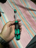 維拉（WERA）螺絲刀套裝德國KK20/25進(jìn)口快速伸縮刀桿工業(yè)級多功能螺絲批工具 KK25十字一字【7件套】051024 曬單實拍圖
