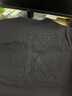 CALVIN KLEIN JEANS2025夏季CK新款潮牌時(shí)尚刺繡短袖T恤男士休閑百搭半袖圓領(lǐng)潮流 黑色 XL （建議體重100-120斤） 曬單實(shí)拍圖