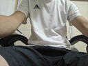 杰克·瓊斯（JACK&JONES）25年男裝T恤男夏季T恤舒適男士短袖涼感多色上衣純色水洗不易走形 黑色E40 M 175 曬單實拍圖