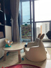 曼龍花生桌幼兒園桌子寶寶游戲玩具桌可升降調(diào)節(jié)兒童學(xué)習(xí)桌椅套裝 【30mm木紋桌面防側(cè)翻】米黃色 曬單實(shí)拍圖