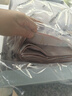 水星系列家紡天絲棉四件套A類(lèi)母嬰級面料高端輕奢100支提花被套床單床上用品 尤朵-蕓粉【A類(lèi)母嬰級面料】 1.8 床笠款 （被套200*230cm） 曬單實(shí)拍圖