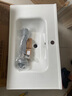 惠達 奶油風浴室柜組合陶瓷一體盆洗手盆洗漱臺HDYYG-J55-80(奶白色)  曬單實拍圖