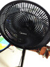 美的（Midea）【超級(jí)單品】七葉輕音立式電風(fēng)扇家用柔風(fēng)落地扇臺(tái)式桌面小型風(fēng)扇大風(fēng)量節(jié)能搖頭宿舍電扇 SAF30AB 曬單實(shí)拍圖