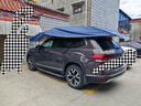 邁牛（MYNEW）全自動防曬車衣車罩 遮陽罩智能遙控收縮車蓬車頂折疊傘suv車棚 5.2米 半自動藍(lán)色 曬單實(shí)拍圖
