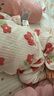 童泰嬰兒連體衣服純棉0-6個(gè)月新生兒蝴蝶衣春夏季男女寶寶嬰兒服2件裝 粉色小花 59cm 曬單實(shí)拍圖