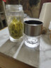 容山堂原礦水晶茶水分離杯泡茶杯辦公室茶杯耐熱水杯泡茶分離杯綠茶杯 原礦水晶冰凍燒茶水分離泡茶杯 曬單實拍圖