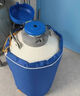 析牛科技液氮罐10升20L30升50升凍精大口徑容器小型液氮桶100l實驗室 10升50mm口徑（配6個提桶） 曬單實拍圖