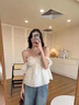 杰麗·莫克（Jerrie Mock）隱形內(nèi)衣女大胸顯小防滑聚攏無(wú)肩帶文胸薄款新娘禮服抹胸婚紗專用 內(nèi)置杯墊 有效防凸點(diǎn)-香檳膚 75B /34B 曬單實(shí)拍圖