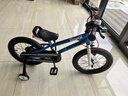優(yōu)貝（RoyalBaby）兒童自行車男女童車腳踏車學(xué)生山地車 5歲-8歲 表演車16寸 藍色 曬單實拍圖