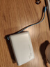 京東京造【可登機(jī) 3C認(rèn)證】鋼殼電芯更安全33W/30W快充自帶線10000毫安時(shí)充電寶小巧便攜蘋果華為小米榮耀 曬單實(shí)拍圖