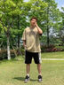 輕依縵美式短褲男夏季新款休閑運(yùn)動(dòng)五分褲寬松學(xué)生工裝籃球沙灘港風(fēng)中褲 黑色（卡碼拍大） L 【建議95-110斤】 曬單實(shí)拍圖