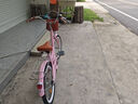 361度大兒童自行車(chē)女學(xué)生公主單車(chē)6-18歲雙剎舒適腳踏單車(chē)帶車(chē)簍后座架 輻條輪 【瑪卡粉】98%已安裝 20寸【身高125-155cm】約6-13歲 曬單實(shí)拍圖