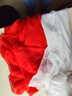 奕卬紅絲巾秋冬薄款雪紡女長(cháng)款夏防曬圍巾沙灘巾披肩百搭紗巾 白色 150*105 曬單實(shí)拍圖