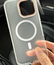 朗客適用蘋(píng)果16promax手機(jī)殼 iPhone16Promax保護(hù)套Magsafe磁吸充電殼全包半透明超薄防摔磨砂撞色硬殼 曬單實(shí)拍圖