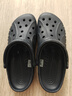 crocs卡駱馳洞洞鞋貝雅男鞋女鞋輕便耐磨一腳蹬拖鞋休閑鞋|10126 深藍(lán)-410 43 (270mm) 曬單實(shí)拍圖