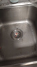 GuGuGo【德國】廚房下水套裝洗菜盆水槽排水管全套雙槽臺盆水槽通用防臭 【雙槽帶提籠110+110】通用安裝 節(jié)省空間丨內(nèi)置防臭止逆閥 曬單實拍圖