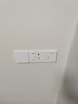 施耐德電氣單聯(lián)六類(lèi)電腦插座 86型網(wǎng)絡(luò )網(wǎng)線(xiàn)信息插座面板 桓悅系列 清雅白色 曬單實(shí)拍圖