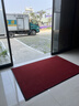 歐探入戶(hù)地墊商用公司大門(mén)口PVC防滑門(mén)墊酒店商場(chǎng)辦公室腳墊定制家用 【喜慶紅】包邊加厚耐磨 60*90cm【家用推薦】 曬單實(shí)拍圖
