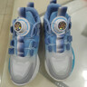 品喬丹運動(dòng)氫云聯(lián)名網(wǎng)布男童鞋子25新款兒童運動(dòng)鞋中大童旋轉扣跑步籃球鞋 蘭色【旋鈕款】 33 曬單實(shí)拍圖